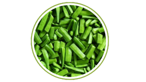 Chopped Cluster Beans