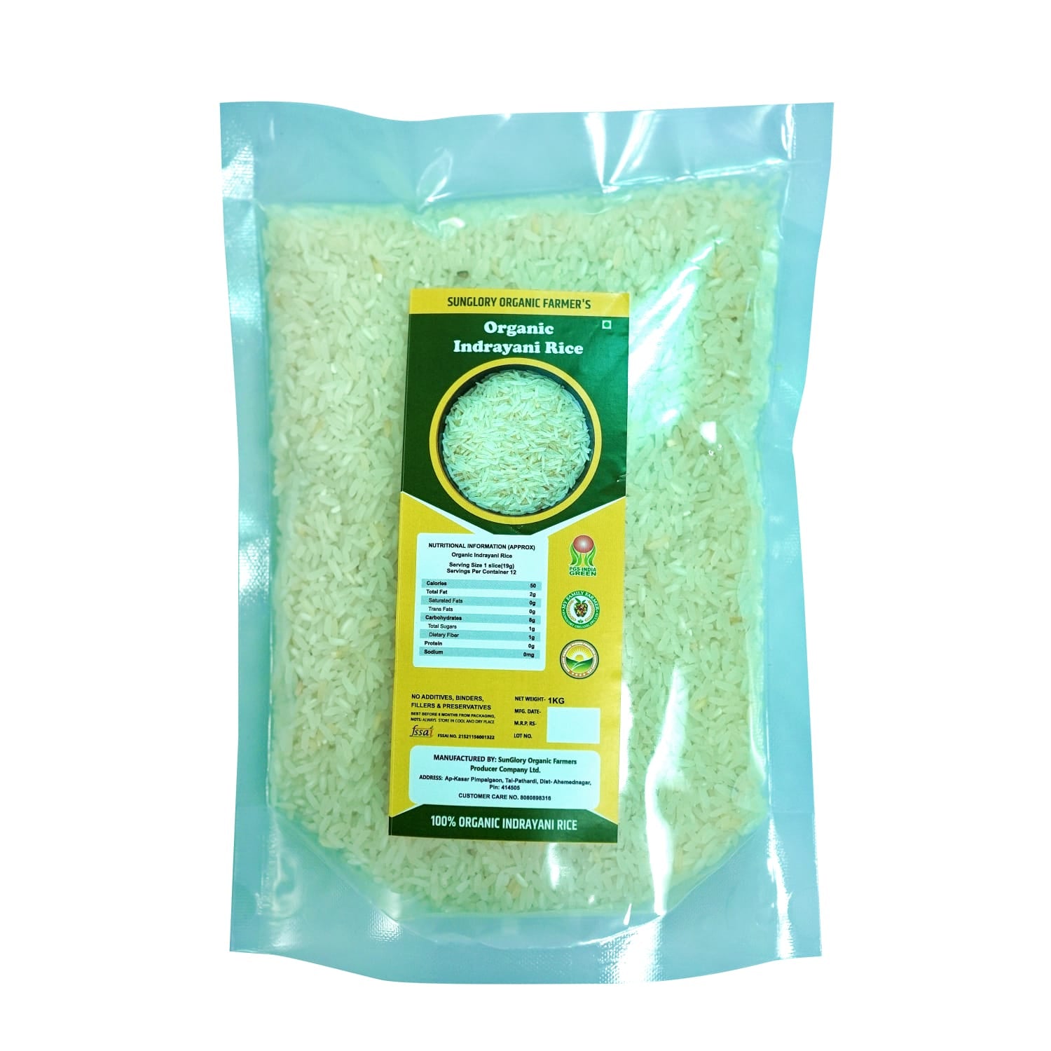 Organic Hathsadi Indrayni,1kg
